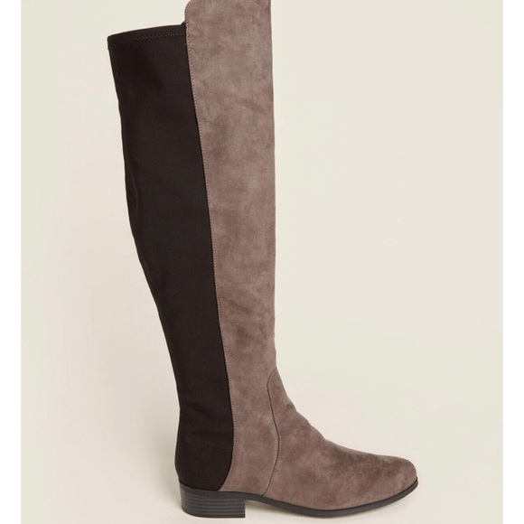 Unisa Shoes - Unisa Hudy Knee High boots Grey/Blk size9.5